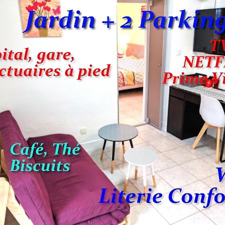 شقة Au Petit Marcadal **Sanctuaires, Hopital, Gare** لورد المظهر الخارجي الصورة