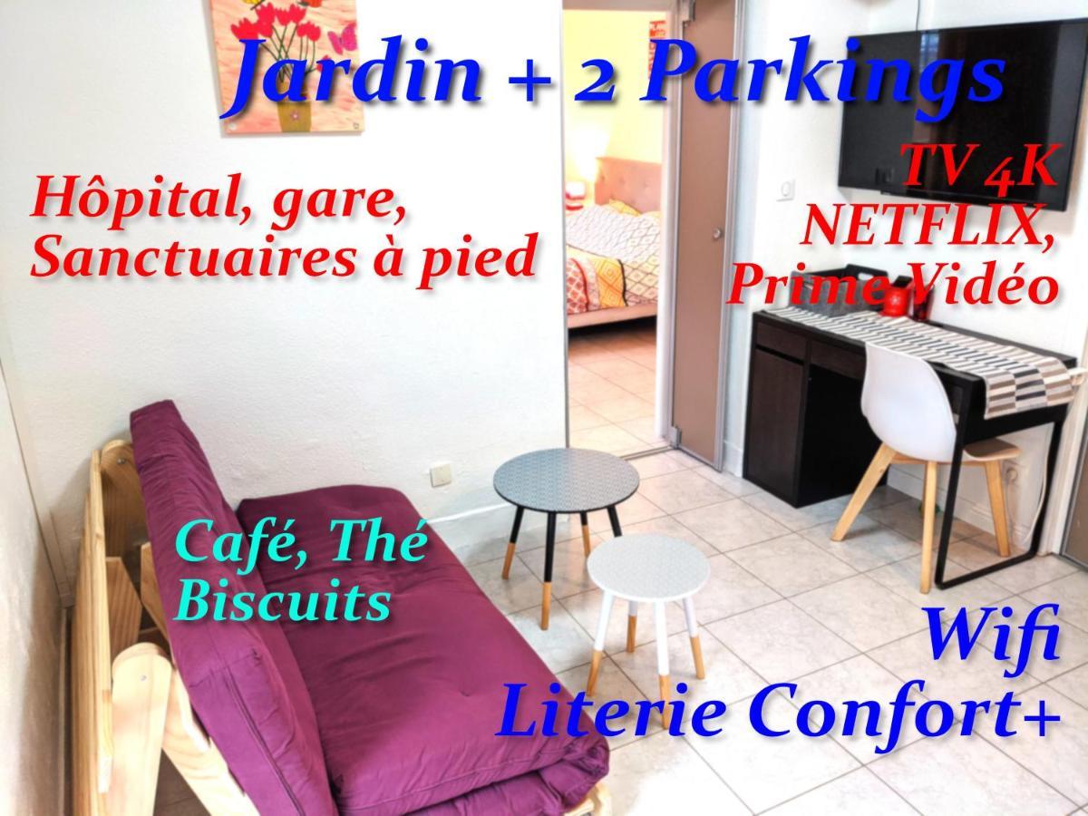 شقة Au Petit Marcadal **Sanctuaires, Hopital, Gare** لورد المظهر الخارجي الصورة